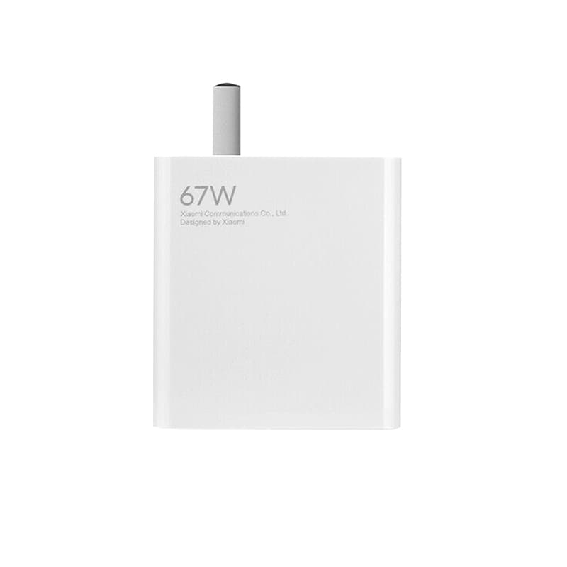 شارژر دیواری 67 وات اصلی شیائومی مدل Xiaomi Lite 13(کلگی خالی)