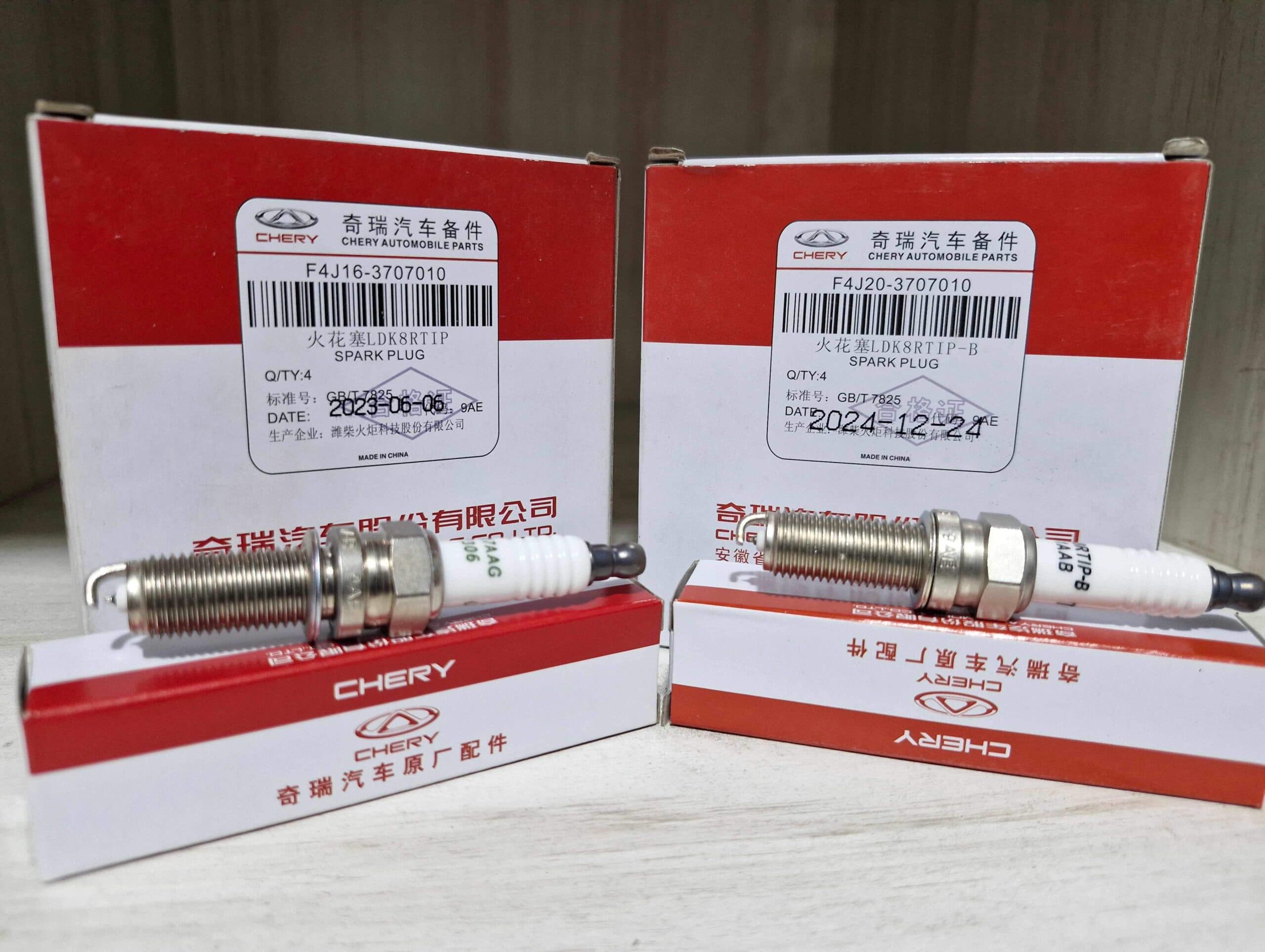 شمع تیگو 8 پرو اصلی با کد F4J20-3707010 در یدک ماشین 24
