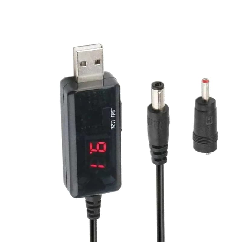 کابل USB افزاینده ولتاژ DC
