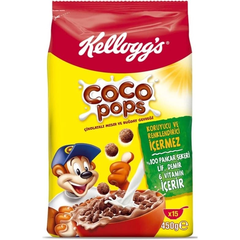 کورن فلکس شکلاتی کوکوپاپس کلاگز 450 گرمی | Kellogg’s CoCo Pops