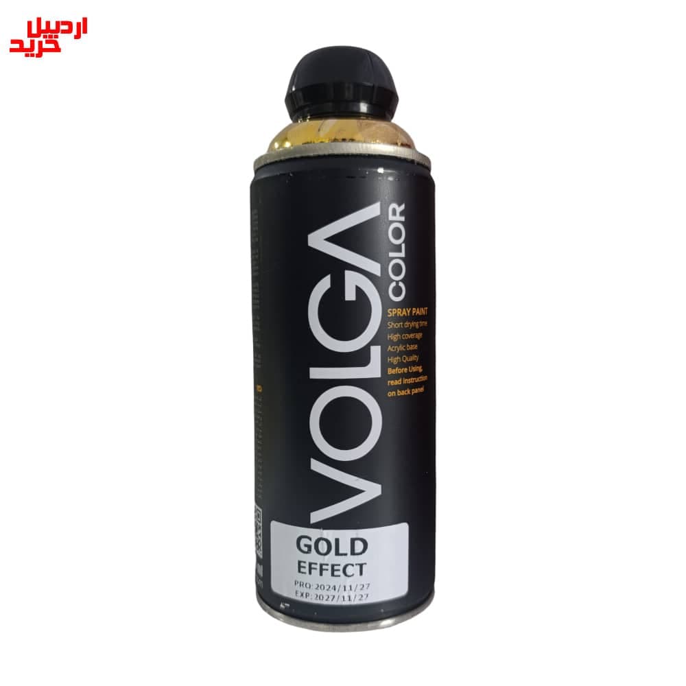 اسپری رنگ طلایی ولگا (افکت طلایی) volga spray paint gold effect