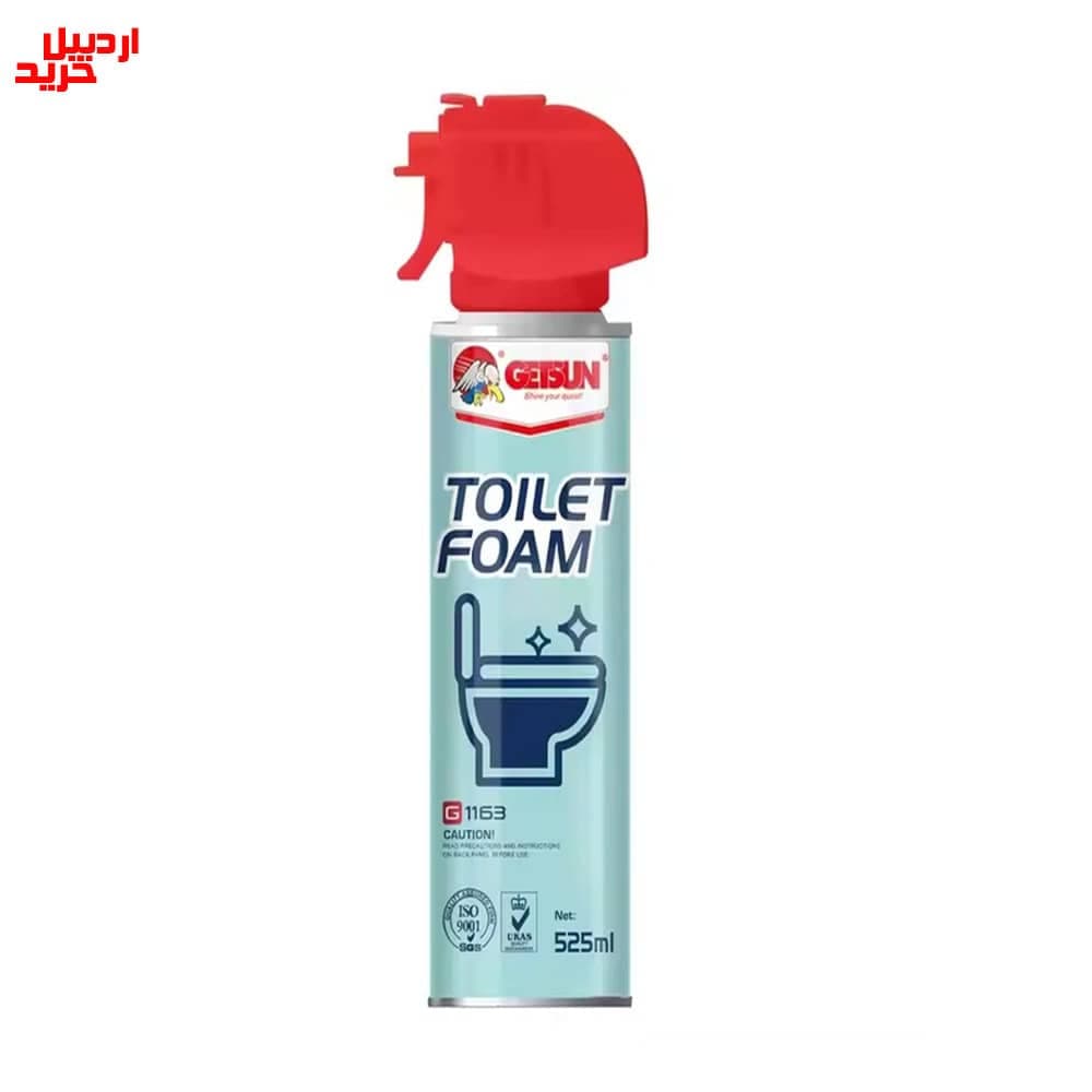 اسپری فوم تمیز کننده توالت toilet cleaning foam spray 525ml