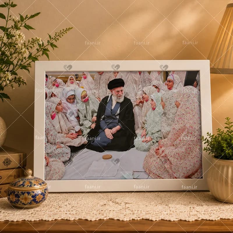 قاب عکس رهبر شهید کد 20123