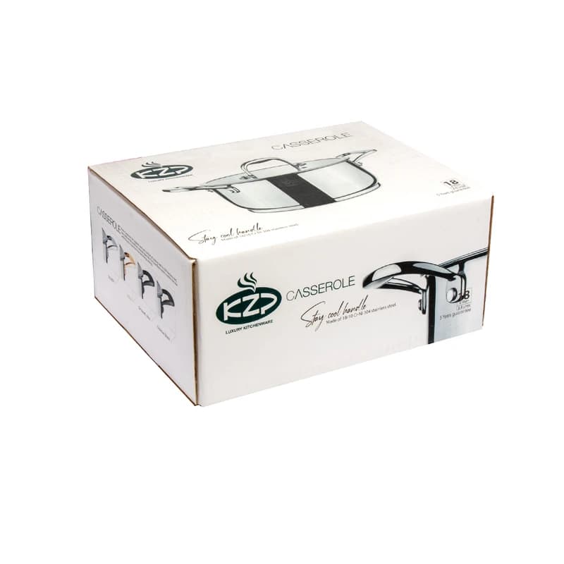 قابلمه استیل KZP سایز 18 — تصویر ۳
