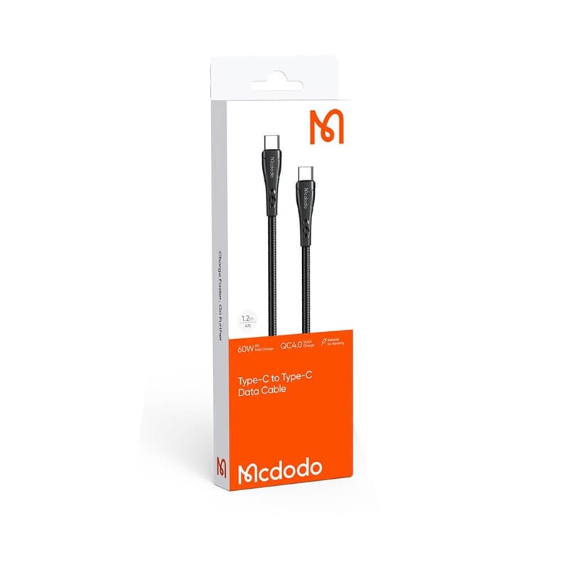 کابل تبدیل USB-C به USB-C مک دودو مدل CA-7641 طول 1.2 متر