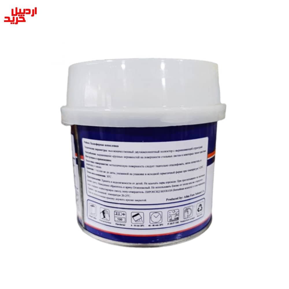 بتونه سنگی پلی مکس – polimax polyester putty 0.5 kg — تصویر ۵