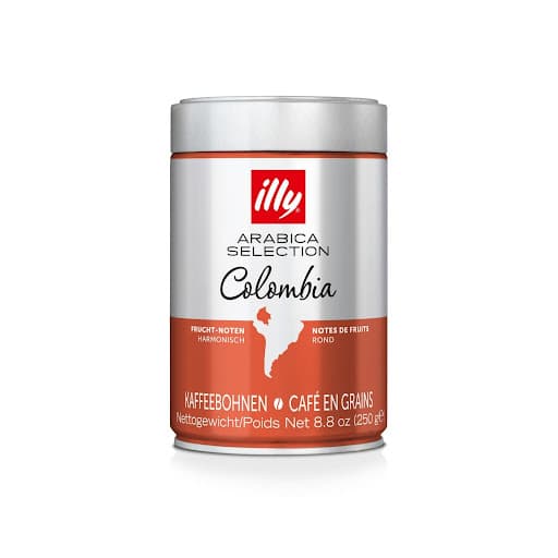 دان قهوه صد عربیکا کلمبیا ایلی illy وزن 250 گرم — تصویر ۲