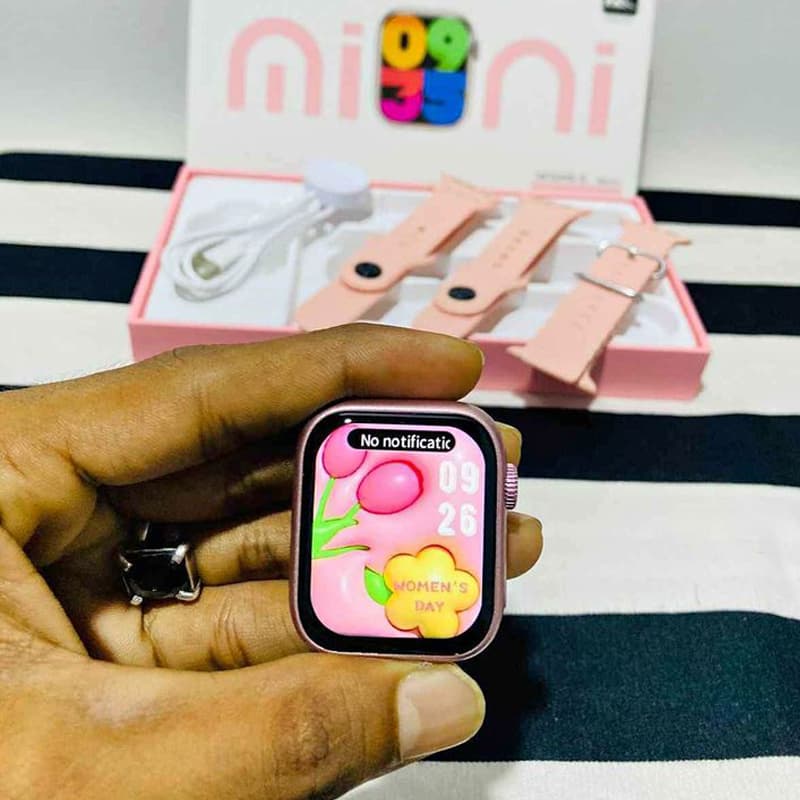 ساعت هوشمند طرح اپل واچ مدل WISME-5 Mini بهمراه 18 ماه گارانتی — تصویر ۳
