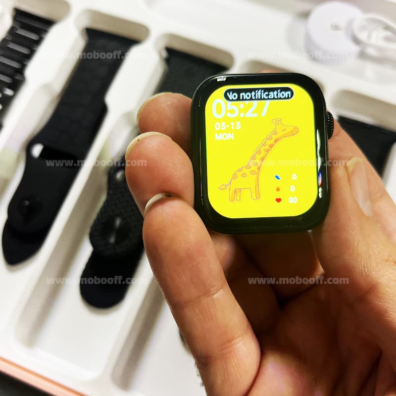 ساعت هوشمند طرح اپل واچ مدل WISME-5 Mini بهمراه 18 ماه گارانتی — تصویر ۴