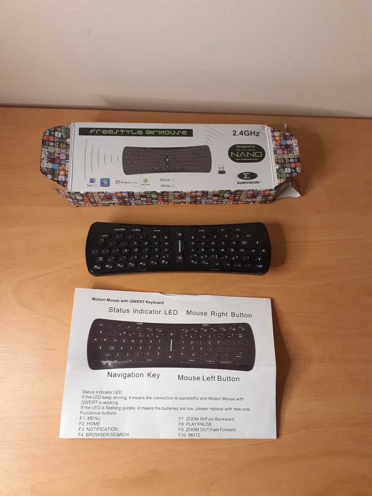 کیبورد بیسیم بلوتوث سامویژن برای تبلت و موبایل | Sumvision Slim Wireless Bluetooth Keyboard — تصویر ۳