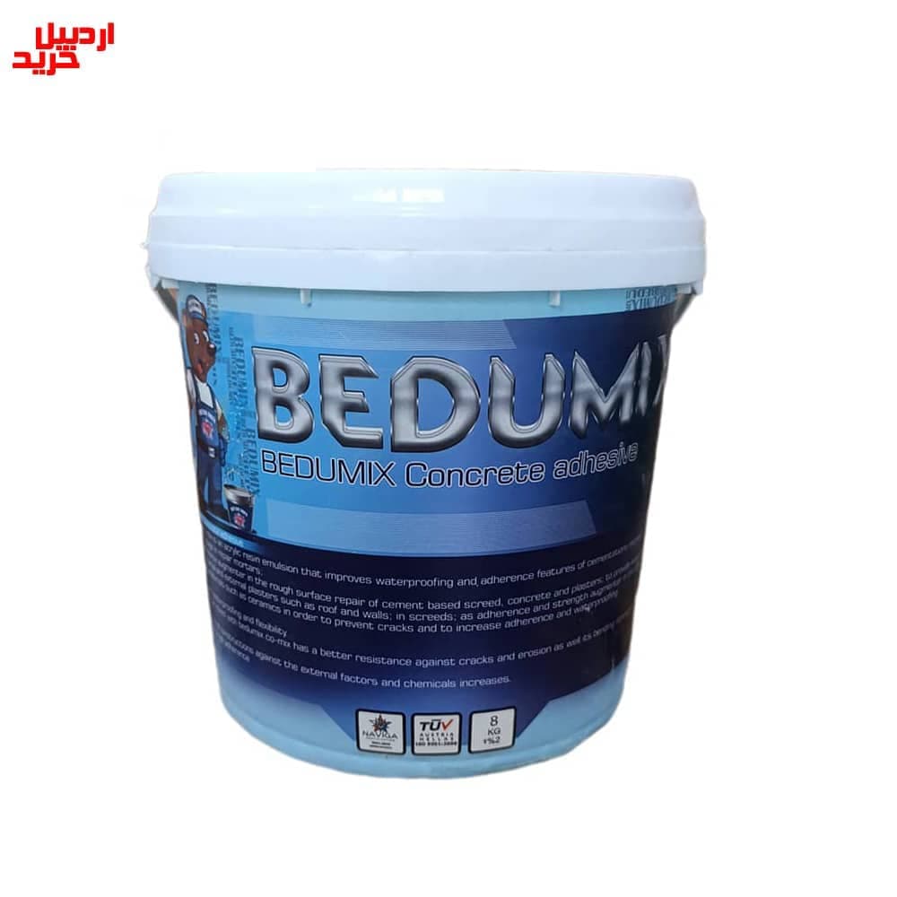 چسب بتن استحکامی بدومیکس – bedumix concrete bonder and fortifier adhesive 8kg — تصویر ۲