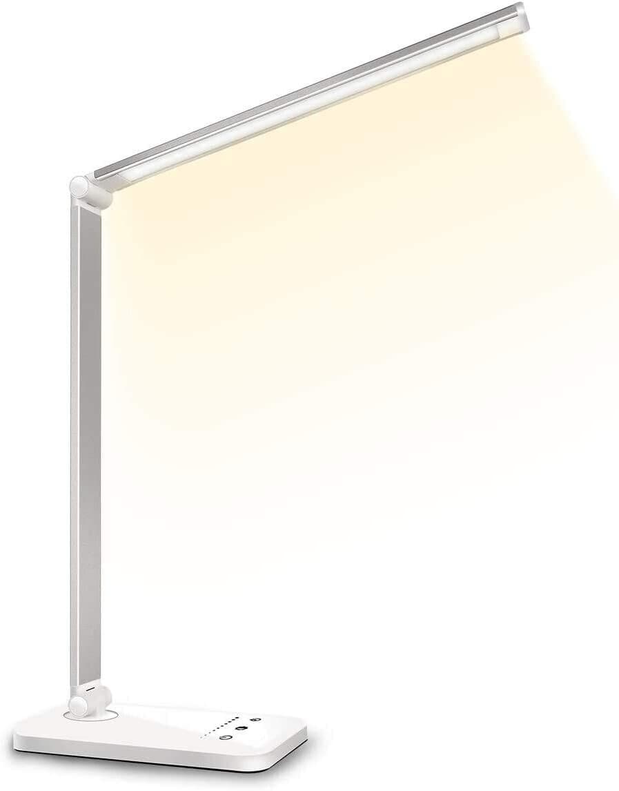 چراغ خواب و مطالعه ال‌ای‌دی لمسی اسلاتور با بدنه آلومینیومی | SLATOR Adjustable USB Reading Light — تصویر ۸