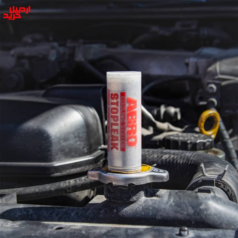 پودر نشت گیر رادیاتور و سیلندر آمریکایی برند ابرو – abro stop leak powder 20gr — تصویر ۵