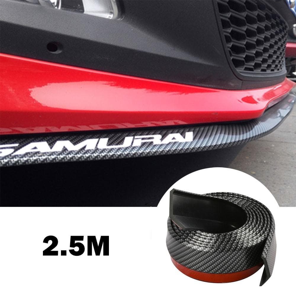 نوار سپر طرح کربن universal 2.5m | دیفیوزر و محافظ زیر سپر — تصویر ۵