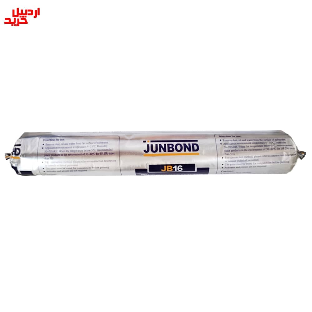 چسب پلی اورتان سوسیسی مشکی جانباند مدل junbond black sausage polyurethane sealant (pu60) – jb16 — تصویر ۳