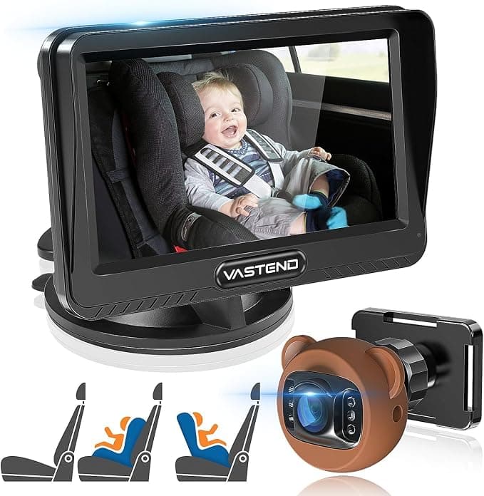 دوربین مانیتور صندلی عقب کودک واستند | VASTEND Video Baby Monitor