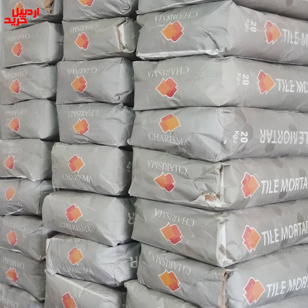چسب کاشی و سرامیک پرسلان پودری (lft) کاریزما سفید – charisma tile mortar 20kg — تصویر ۵