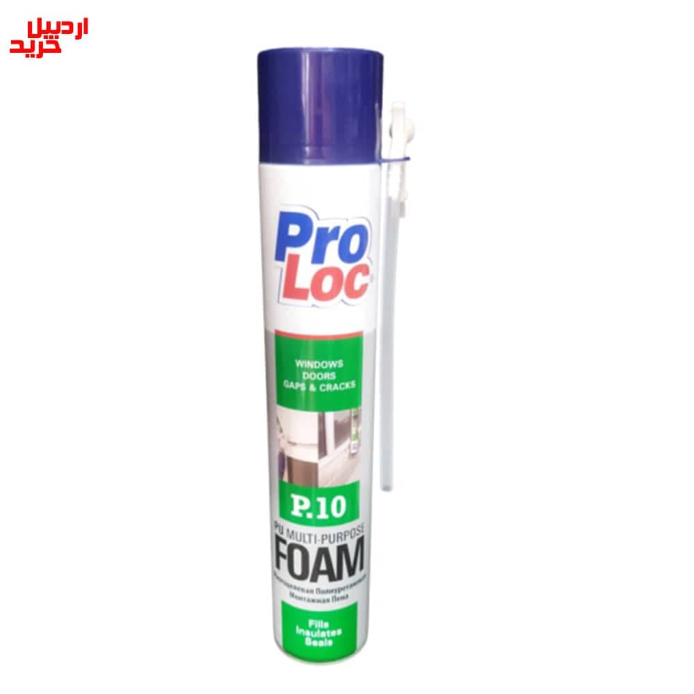 اسپری فوم پلی اورتان پرولاک – proloc pu multi purpose foam 750ml