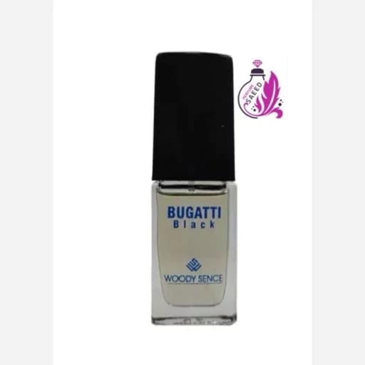 عطر جیبی بوگاتی بلک مردانه وودی سنس 15 میل