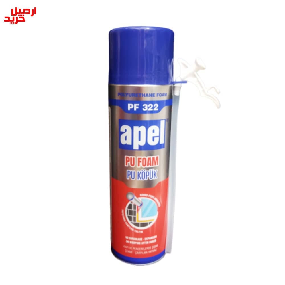 اسپری فوم پلی اورتان اپل – apel pf322 pu foam 300g