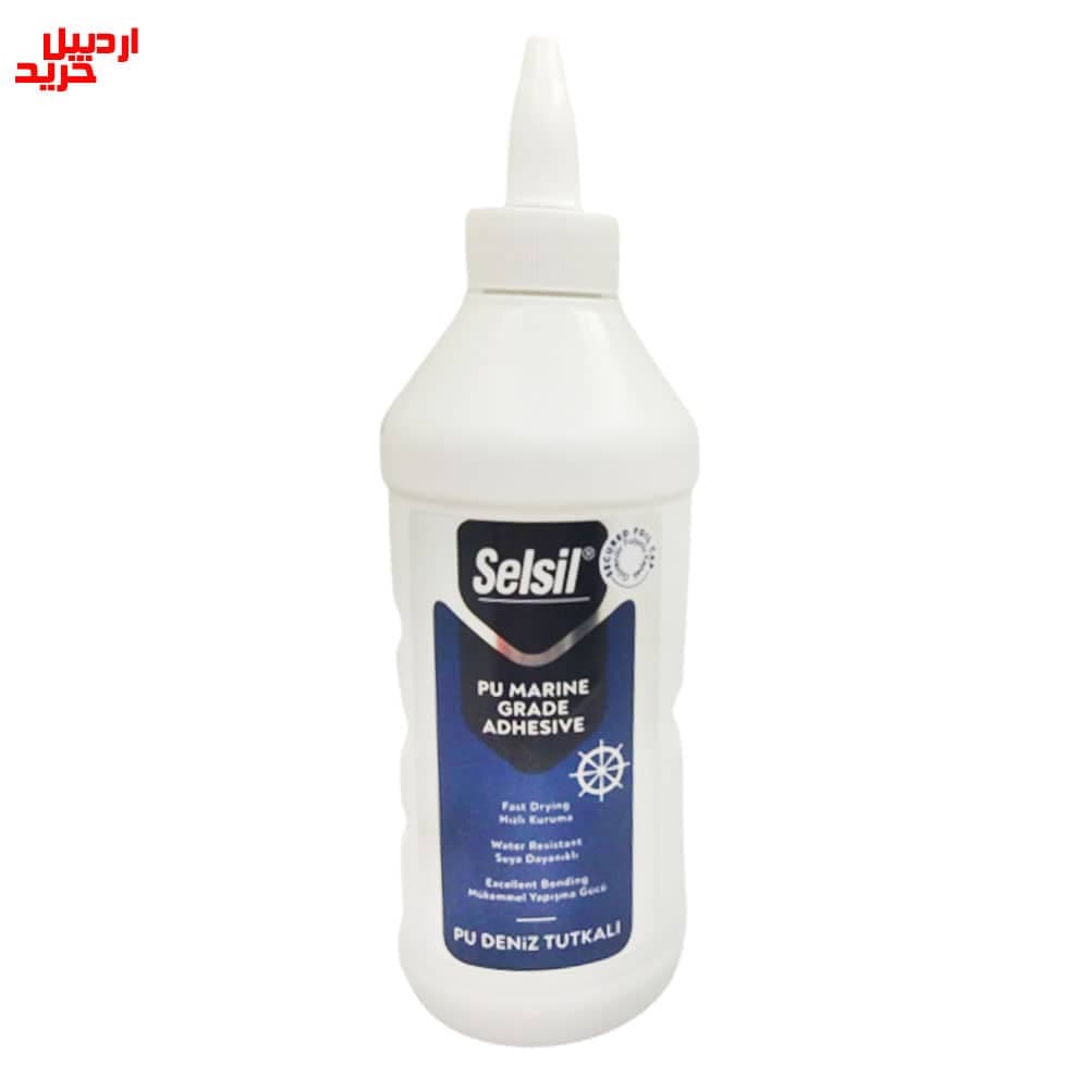 چسب قایق – چسب مارین سلسیل – selsil pu marine grade adhesive 500g — تصویر ۲