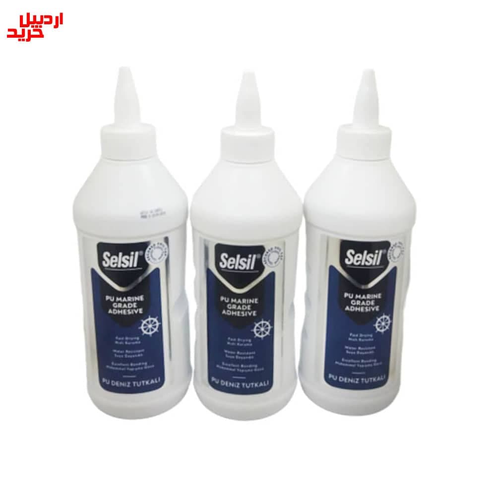 چسب قایق – چسب مارین سلسیل – selsil pu marine grade adhesive 500g — تصویر ۴