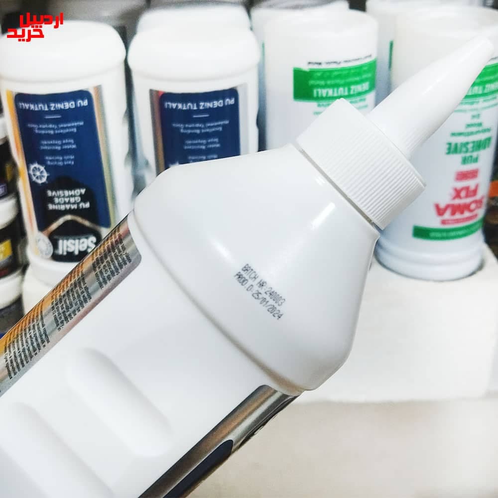 چسب قایق – چسب مارین سلسیل – selsil pu marine grade adhesive 500g — تصویر ۵