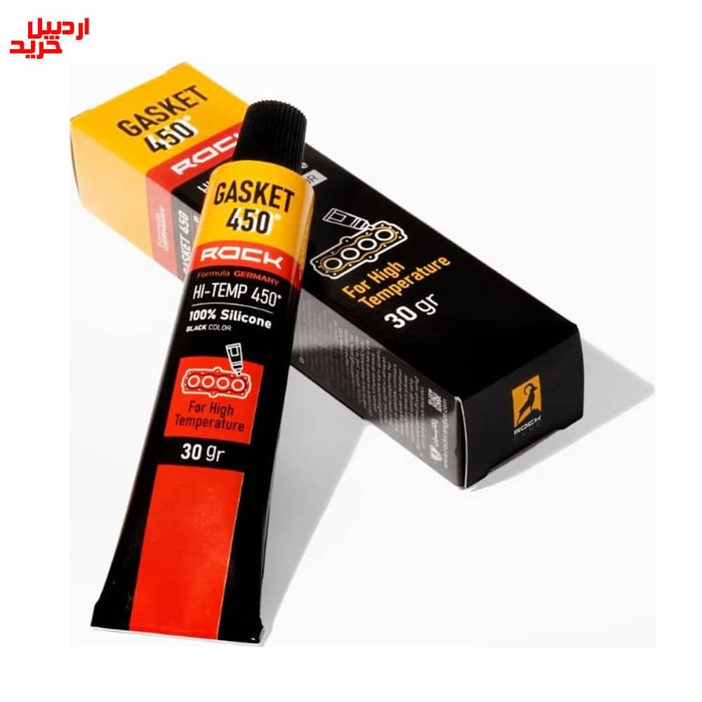 چسب واشرساز 450 مشکی راک – rock gasket maker 450 black 30gr