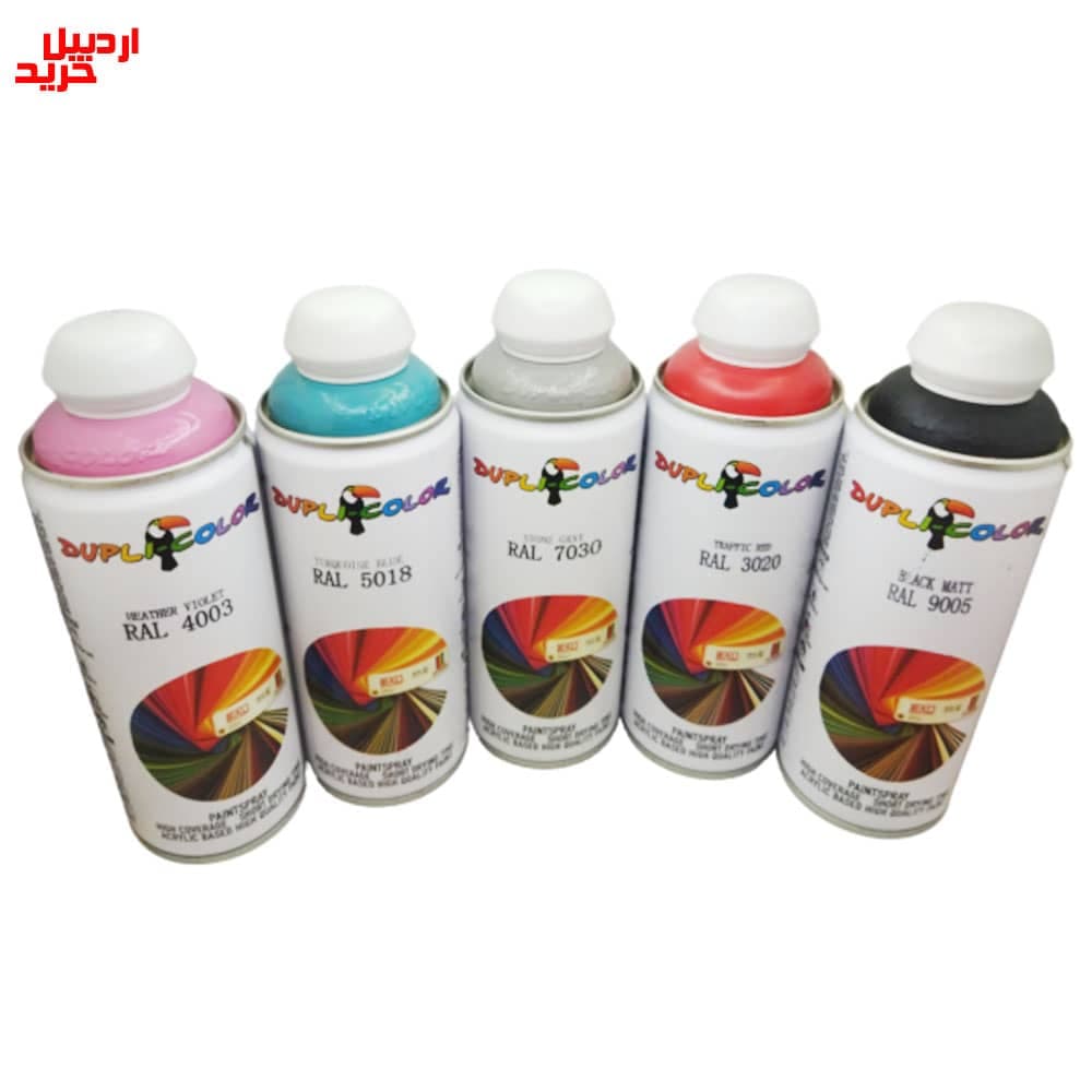 اسپری رنگ رال دوپلی کالر – dupli color paintspray RAL 400ml — تصویر ۲