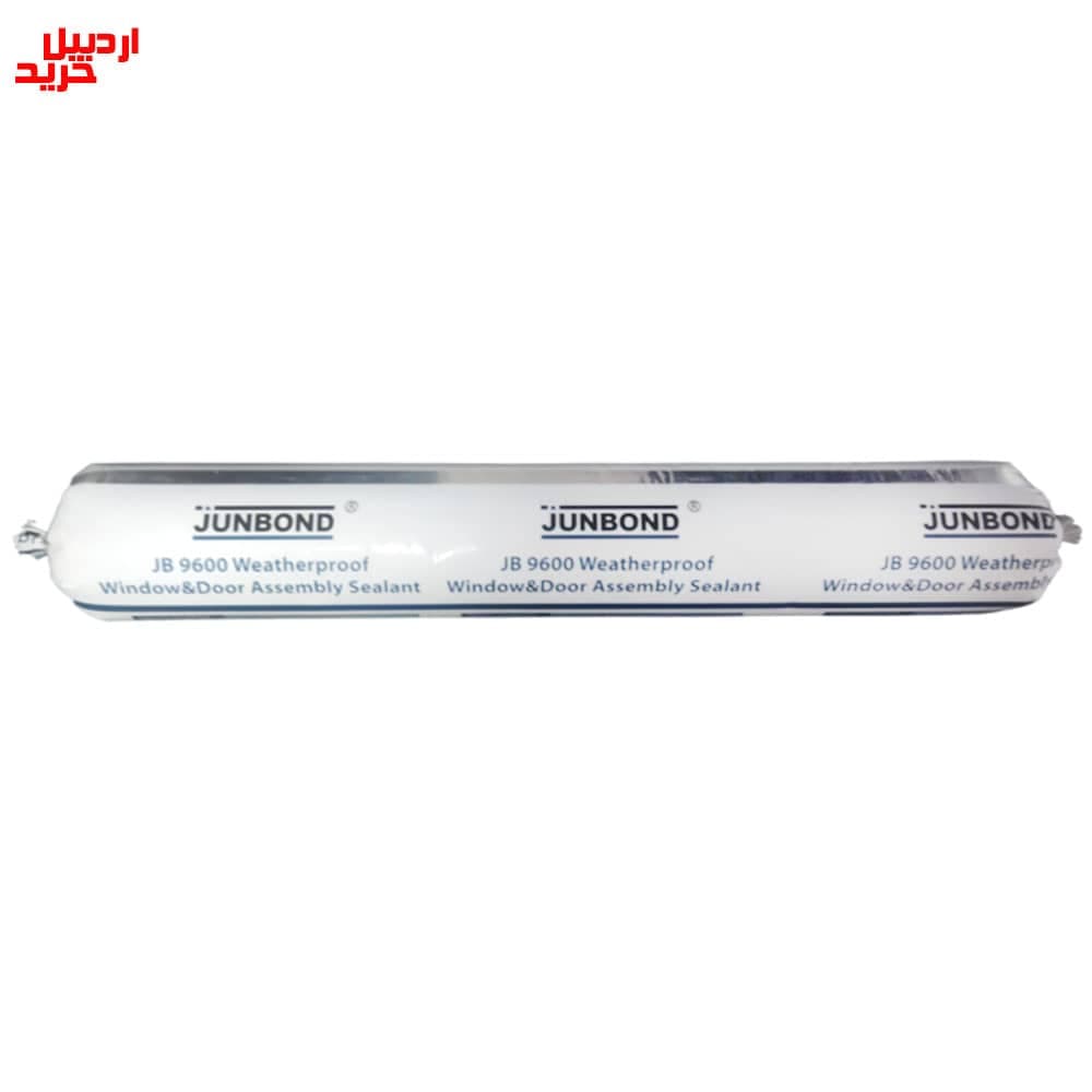 چسب سيليكون مونتاژ ضدآب سوسيسی سفید جانباند مدل junbond 9600 weatherproof assembly sealant white 600ml – JB9600 — تصویر ۵