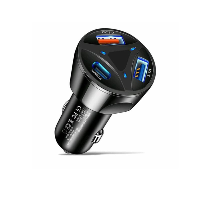 شارژر فندکی مدل QC3.0 Charger-PD-55W