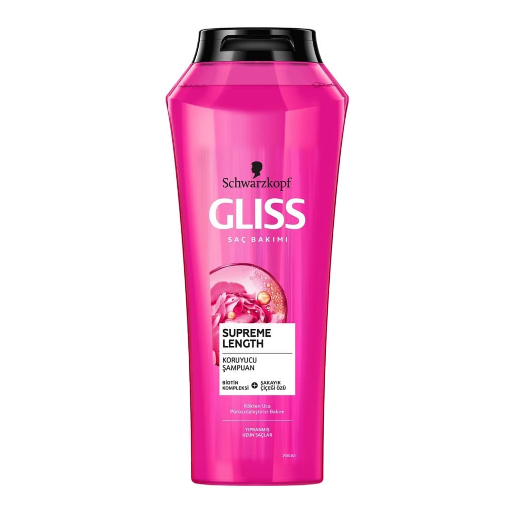 شامپو گلیس اصل 500 میل مدل supreme length