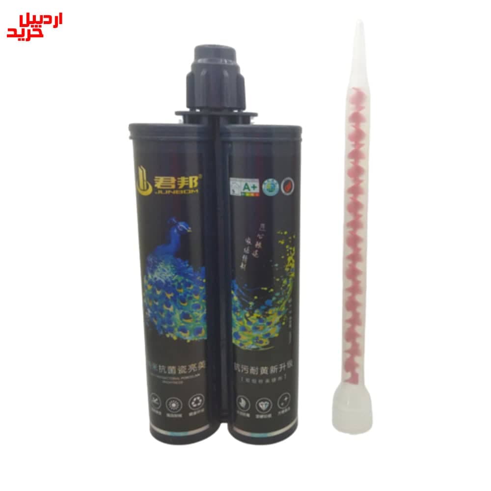 چسب درزگیر طلایی دوجزئی جانبوم junbom gold 400ml — تصویر ۶