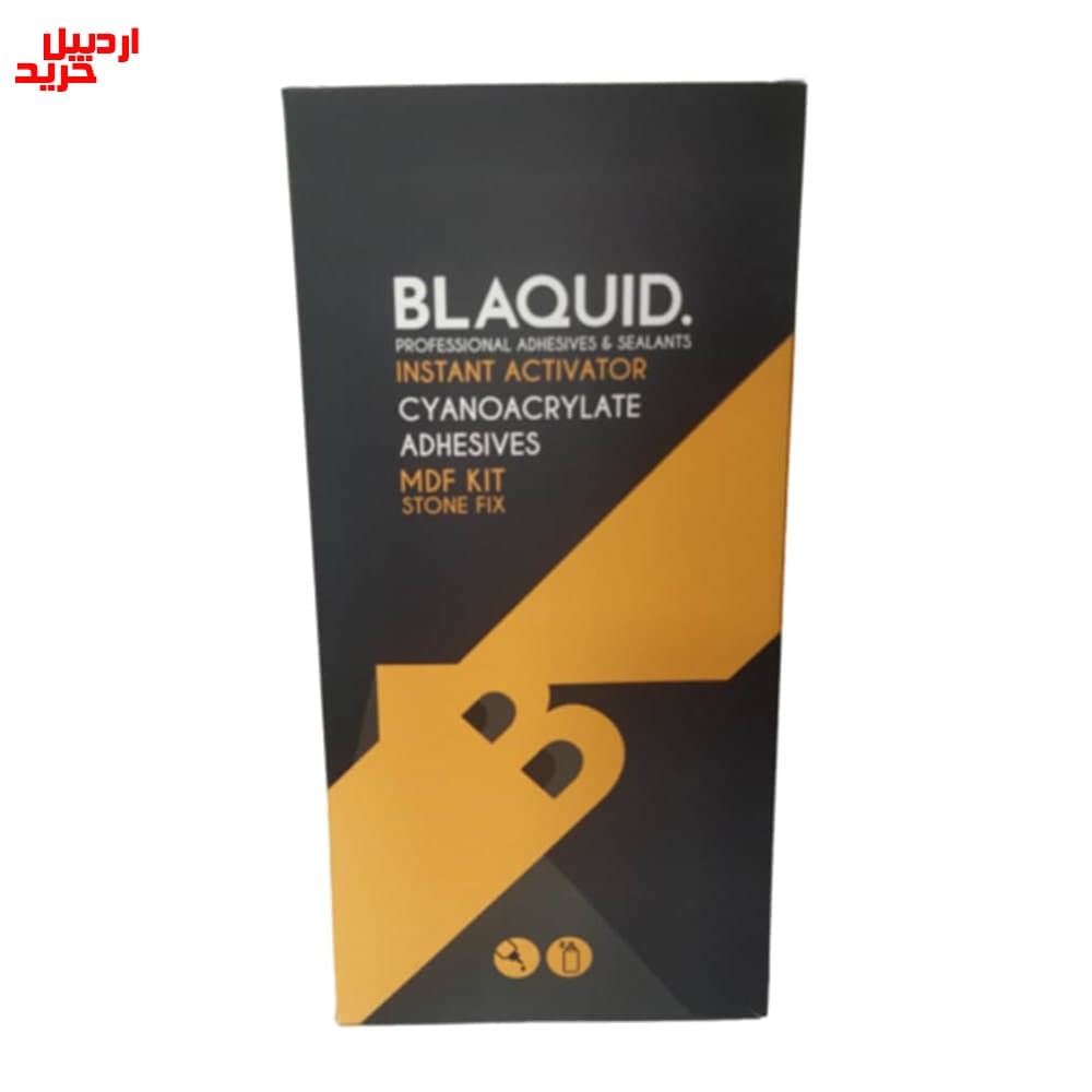 چسب 123 بلکوئید blaquid professional adhesive & sealant 400ml