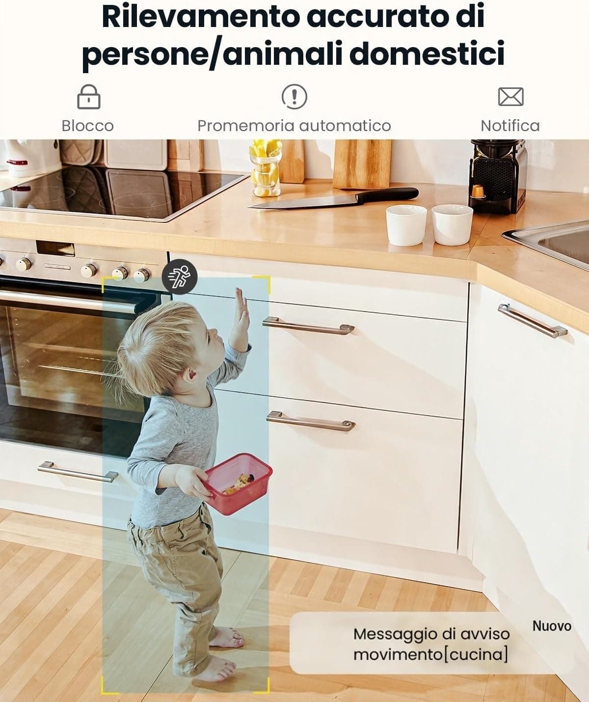 دوربین امنیتی وای فای ieGeek SC1 Pro با چرخش 360 درجه | ieGeek WiFi Security Camera — تصویر ۷