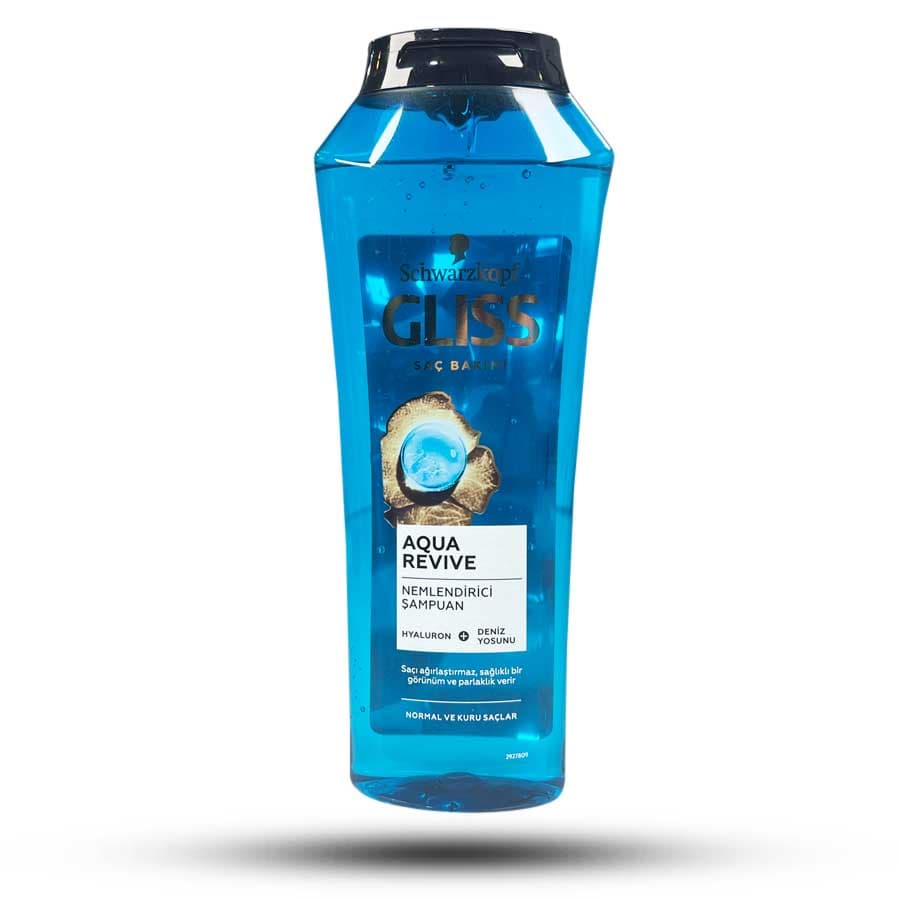 شامپو گلیس اصل 500 میل مدل Aqua Revive مرطوب کننده