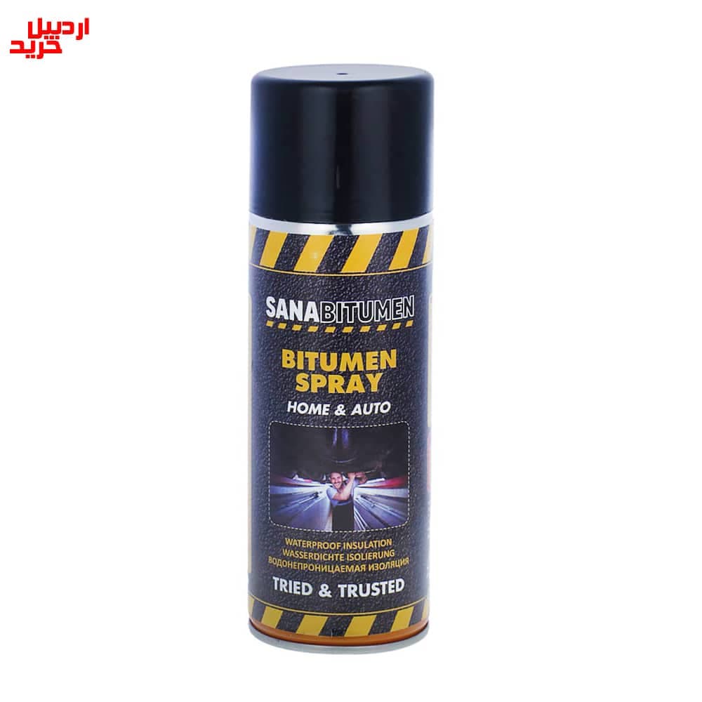 اسپری قیر ثنا بیتومن sana bitumen spray 400ml