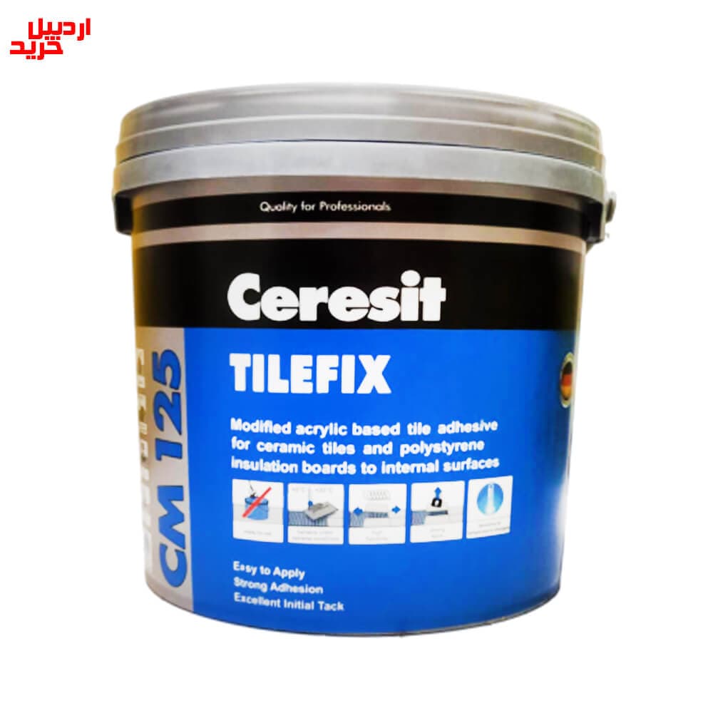 چسب کاشی خمیری سرزیت هنکل- سطل ceresit CM 125 12kg