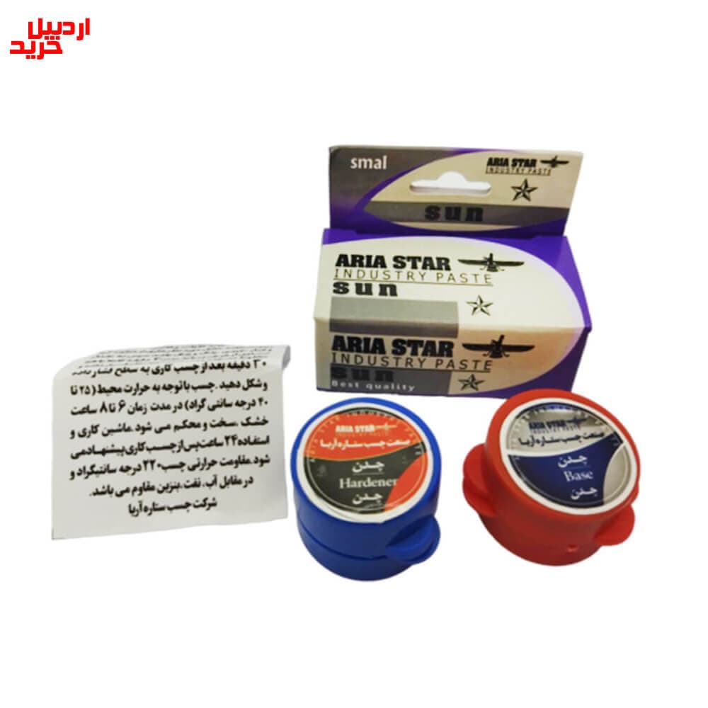 چسب اپوکسی ضد اسید چدن صنعتی مخصوص ترمیم فلزات Industrial sun epoxy — تصویر ۶