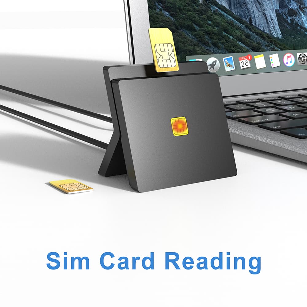 کارت خوان هوشمند USB راکتک | Rocketek Smart Card Reader — تصویر ۵