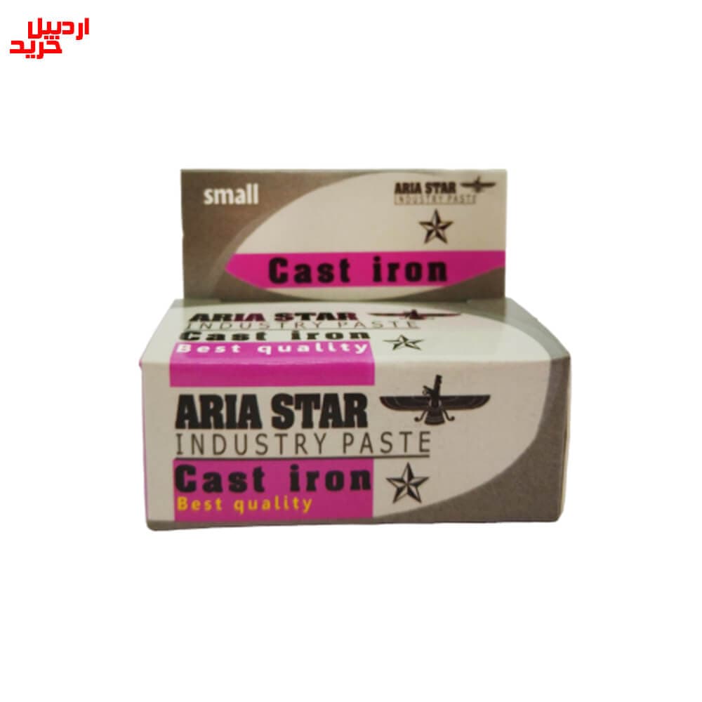 چسب اپوکسی خنثی چدن صنعتی مخصوص ترمیم فولاد و چدن Industrial Cast Iron epoxy 70gr — تصویر ۲