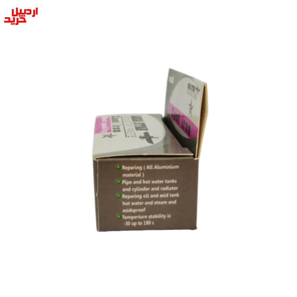چسب اپوکسی خنثی چدن صنعتی مخصوص ترمیم فولاد و چدن Industrial Cast Iron epoxy 70gr — تصویر ۶