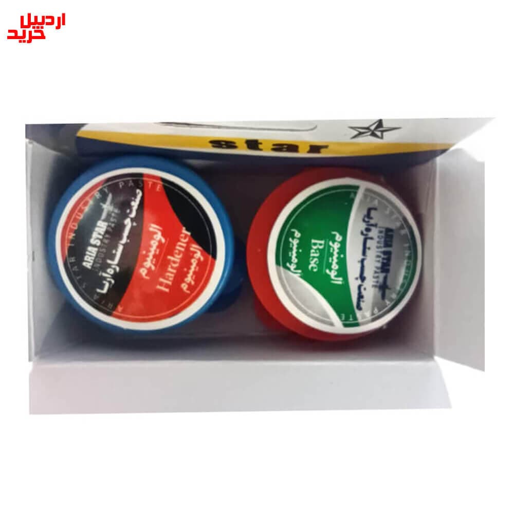 چسب اپوکسی ضد اسید آلومینیوم صنعتی مخصوص ترمیم فلزات Industrial Aluminium epoxy 85gr — تصویر ۵