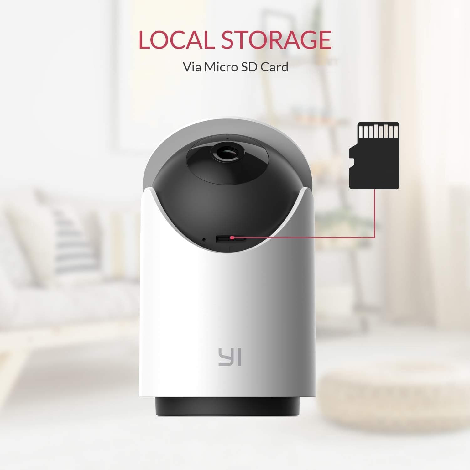 دوربین 1080P نظارتی YI مدل YHS.5020 وای فای | YI Dome 1080p IP Camera — تصویر ۳