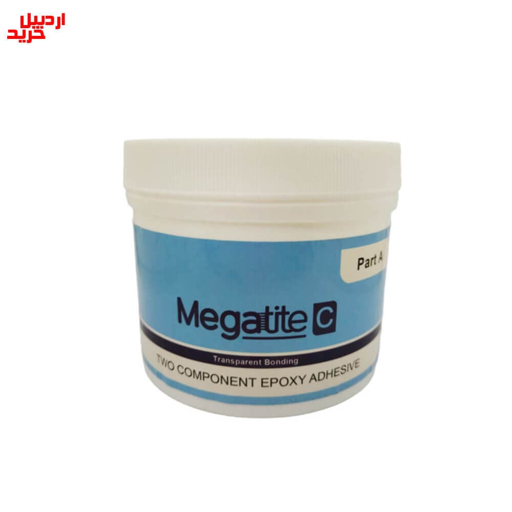 چسب اپوکسی دوجزئی شفاف مگاتایت سی- 1کیلوگرم Two Component Epoxy Adhesive Megatite C — تصویر ۳