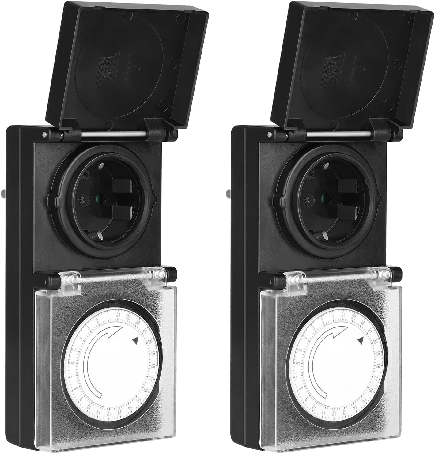 پریز تایمردار مکانیکی JEWENWILS مدل DHOMT01A ضدآب 24 ساعته | DEWENWILS Mechanical Timer 3680W