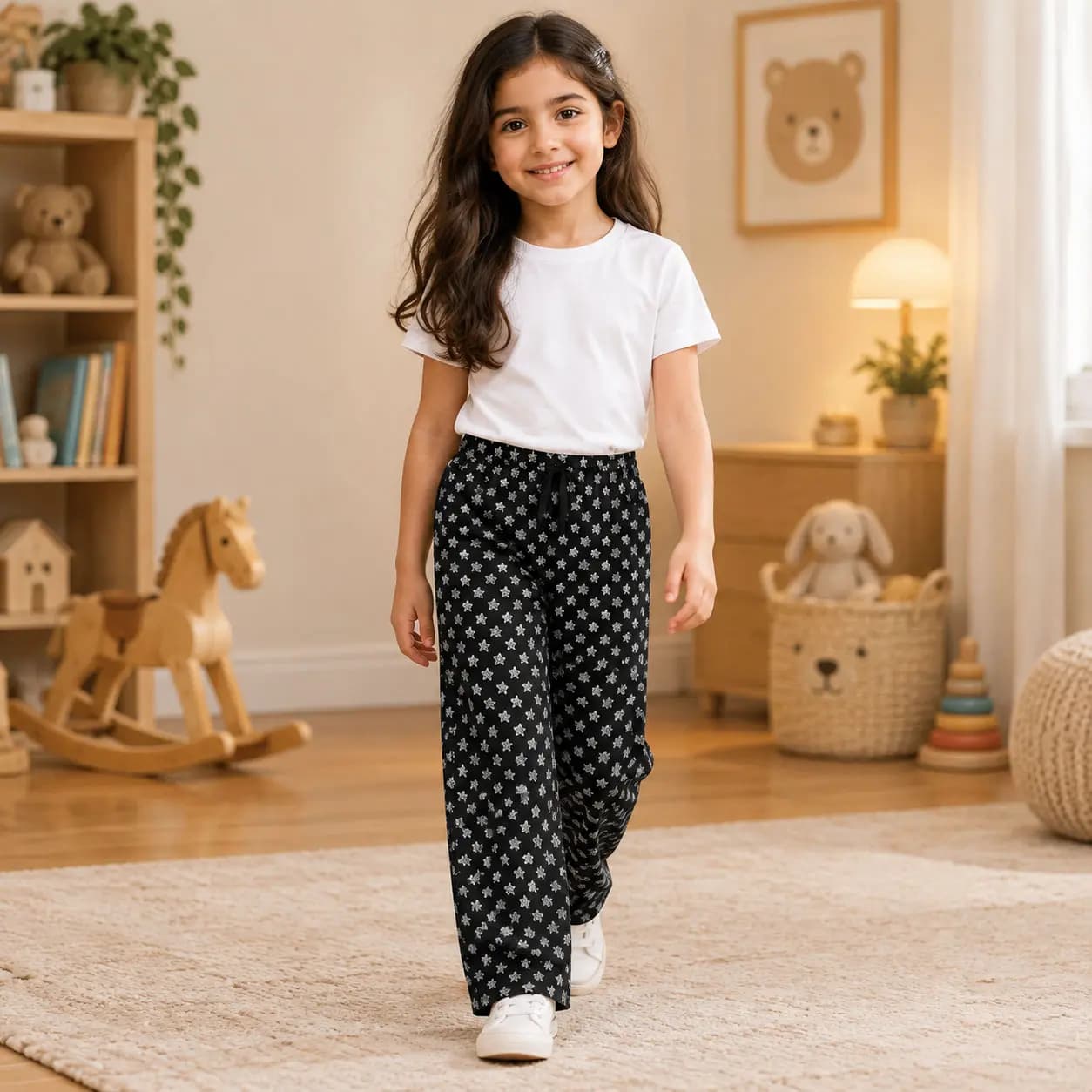 شلوار راحتی خونگی Star پپرتس کد 4786 — تصویر ۲