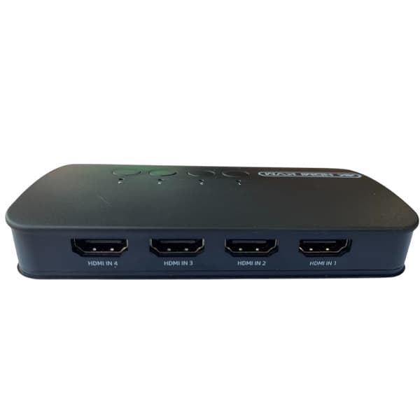سوییچ 4 پورت دستی کی وی ام KVM 4K HDMI مدل HK401