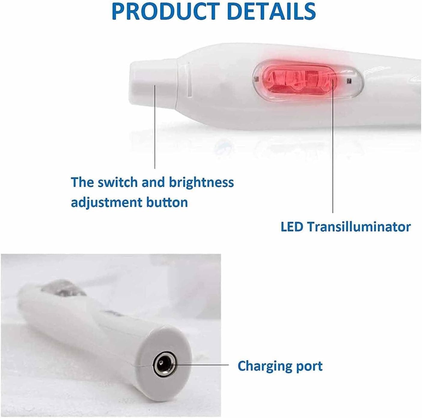 دستگاه رگ یاب مادون قرمز مجهز به کابل برق | Infrared Vein Finder — تصویر ۳