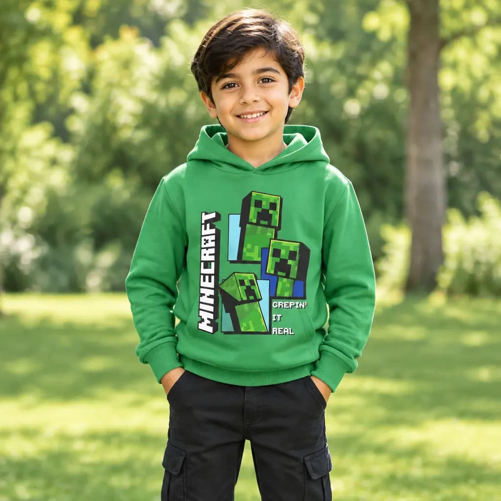 سویشرت کلاه دار MineCraft لوپیلو آلمان کد 4765